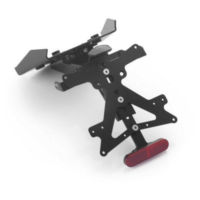 Nastavitelný držák s osvětlením SPZ a odrazkou pro motocykly Harley-Davidson Pan America